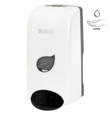 Дозатор для жидкого мыла LAIMA PROFESSIONAL ECO, НАЛИВНОЙ, 1 л, белый, ABS-пластик, 606551