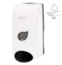 Дозатор для мыла-пены LAIMA PROFESSIONAL ECO, НАЛИВНОЙ, 1 л, белый, ABS-пластик, 606552