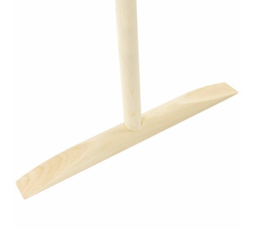Швабра для пола деревянная LAIMA, ВЫСШИЙ СОРТ, черенок 120 см, 606624