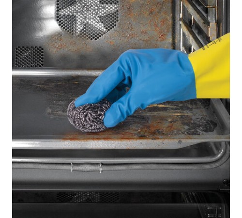 Губки (мочалки) металлические, спиральные, 12х15 г, КОМПЛЕКТ 12 шт., для посуды, гриля, плиты, LAIMA, 606658