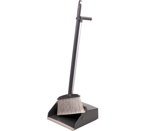 Совок для мусора + щетка, рукоятки 80 см, 