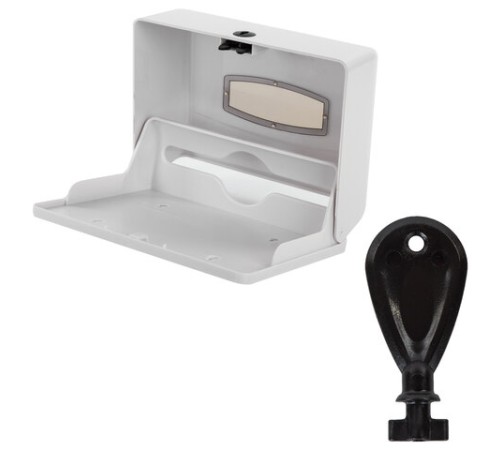 Диспенсер для полотенец LAIMA PROFESSIONAL CLASSIC (Система H2), Z-сложения, белый, ABS, 606678