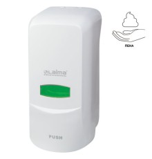 Дозатор для мыла-пены LAIMA PROFESSIONAL CLASSIC, НАЛИВНОЙ, 1 л, белый, ABS-пластик, 606681