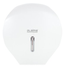Диспенсер для туалетной бумаги LAIMA PROFESSIONAL BASIC (Система T2), малый, белый, ABS-пластик, 606682