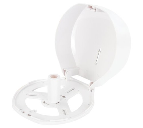 Диспенсер для туалетной бумаги LAIMA PROFESSIONAL BASIC (Система T2), малый, белый, ABS-пластик, 606682