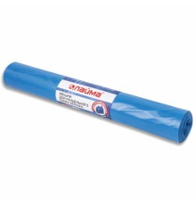 Мешки для раздельного сбора мусора 120 л синие в рулоне 10 шт., ПВД 38 мкм, 70х108 см, LAIMA, 606707, 3866