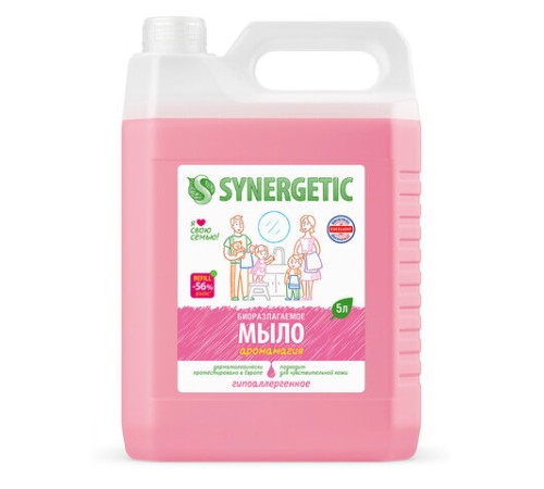 Мыло жидкое 5 л SYNERGETIC, 