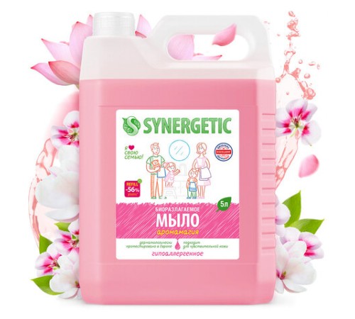 Мыло жидкое 5 л SYNERGETIC, 