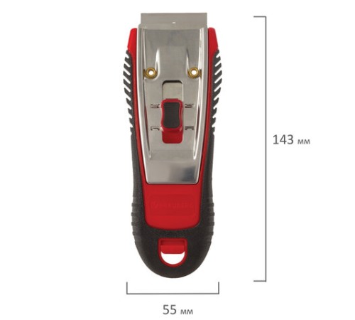 Скребок для любых поверхностей (стеклокерамика, стекло, плитка) BRAUBERG 