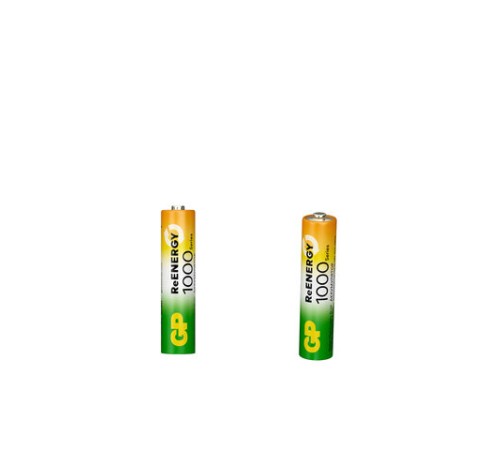Батарейки аккумуляторные GP ReEnergy Ni-Mh КОМПЛЕКТ 4 шт. (ПРОМО 3+1), ААА (HR03), 950 mAh, 100AAAHC3/1RGY Батарейки аккумуляторные GP ReEnergy Ni-Mh КОМПЛЕКТ 4 шт. (ПРОМО 3+1), ААА (HR03), 950 mAh, 100AAAHC3/1RGY