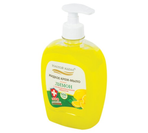 Мыло-крем жидкое 500 г ЗОЛОТОЙ ИДЕАЛ 