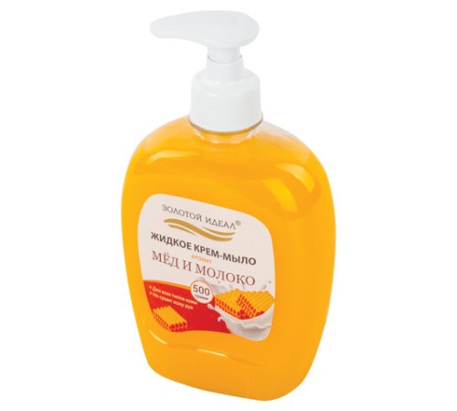 Мыло-крем жидкое 500 г ЗОЛОТОЙ ИДЕАЛ 