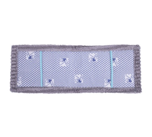 Насадка МОП плоская для швабры/держателя 42 см, карманы, плотная микрофибра, LAIMA HOME, 606797