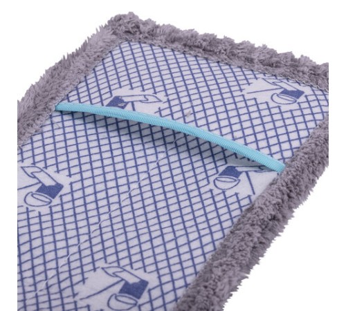 Насадка МОП плоская для швабры/держателя 42 см, карманы, плотная микрофибра, LAIMA HOME, 606797