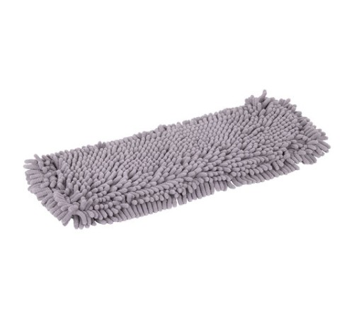 Насадка МОП плоская для швабры/держателя 42 см, карманы, ворсистая микрофибра, LAIMA HOME, 606799
