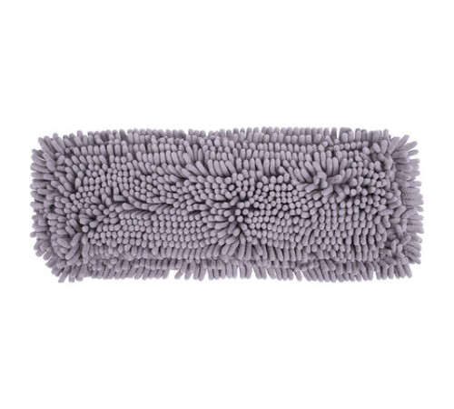 Насадка МОП плоская для швабры/держателя 42 см, карманы, ворсистая микрофибра, LAIMA HOME, 606799