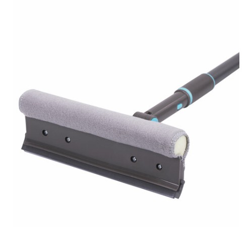 Окномойка вращающаяся со сгоном, телескопическая ручка 88-138 см, ширина 24 см, LAIMA HOME, 606802