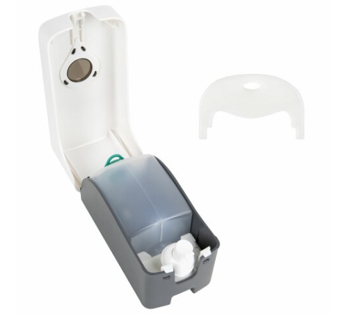 Дозатор для мыла-пены ULTRA LAIMA PROFESSIONAL, НАЛИВНОЙ, 0,5 л, белый, ABS-пластик, 606830