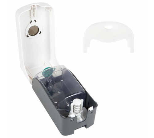 Дозатор для жидкого мыла ULTRA LAIMA PROFESSIONAL, НАЛИВНОЙ, 1 л, белый, ABS-пластик, 606831