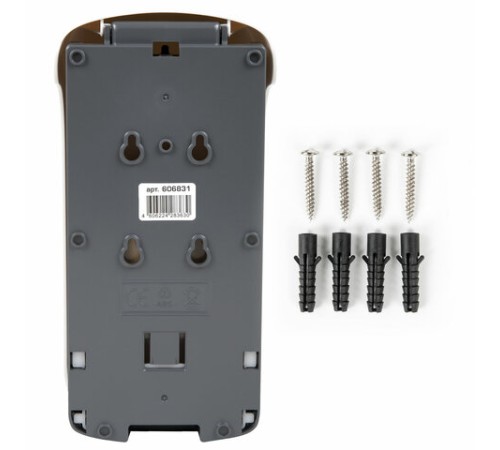 Дозатор для жидкого мыла ULTRA LAIMA PROFESSIONAL, НАЛИВНОЙ, 1 л, белый, ABS-пластик, 606831