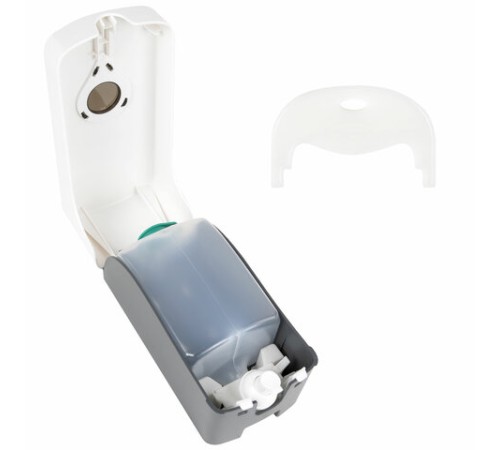 Дозатор для мыла-пены ULTRA LAIMA PROFESSIONAL, НАЛИВНОЙ, 1 л, белый, ABS-пластик, 606832