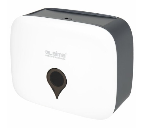 Диспенсер для полотенец ULTRA LAIMA PROFESSIONAL (Система H2), Z-сложения, малый, белый, ABS-пластик, 606833