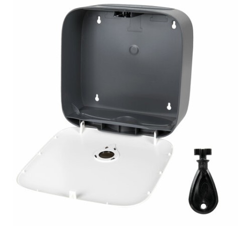 Диспенсер для полотенец ULTRA LAIMA PROFESSIONAL (Система H3), V-сложения, белый, ABS-пластик, 606834