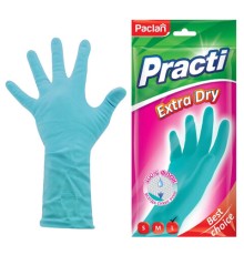 Перчатки МНОГОРАЗОВЫЕ резиновые PACLAN 