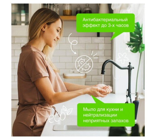 Мыло жидкое антибактериальное 3,5 л SYNERGETIC 