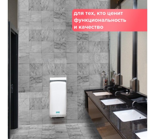 Сушилка для рук SONNEN HD-M6667, 2000 Вт, УФ, погружного типа, время сушки 10 секунд, пластик, 607222