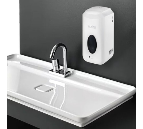 Дозатор для жидкого антисептика LAIMA CLASSIC, СЕНСОРНЫЙ, 1 л, спрей, с блоком питания, 607319