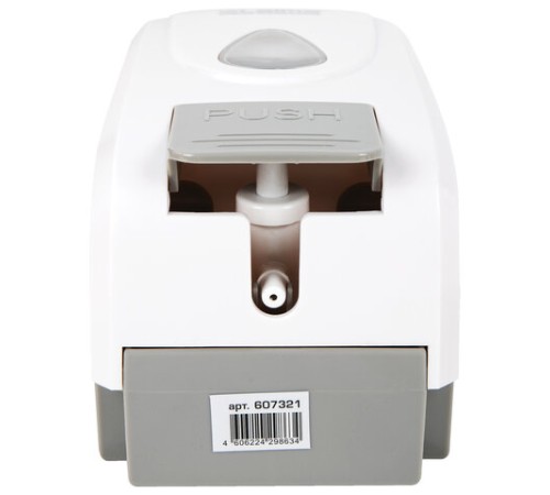 Дозатор для жидкого мыла LAIMA PROFESSIONAL ECONOMY, НАЛИВНОЙ, 1 л, ABS-пластик, белый, 607321, X-2228-1
