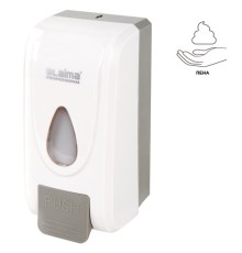 Дозатор для жидкого мыла-пены LAIMA PROFESSIONAL ECONOMY, НАЛИВНОЙ, 1 л, ABS-пластик, белый, 607322, X-2228-F1