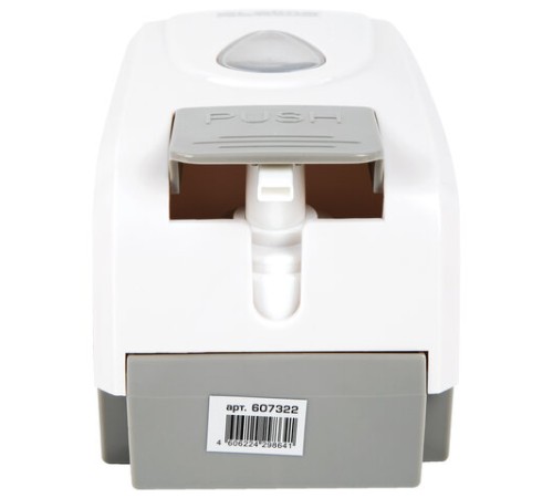 Дозатор для жидкого мыла-пены LAIMA PROFESSIONAL ECONOMY, НАЛИВНОЙ, 1 л, ABS-пластик, белый, 607322, X-2228-F1