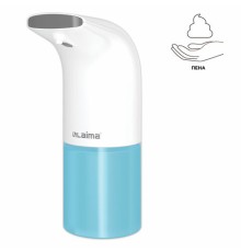 Дозатор для мыла-пены СЕНСОРНЫЙ настольный LAIMA, НАЛИВНОЙ, 0,3 л, ABS-пластик, белый, 607324, X-5507F