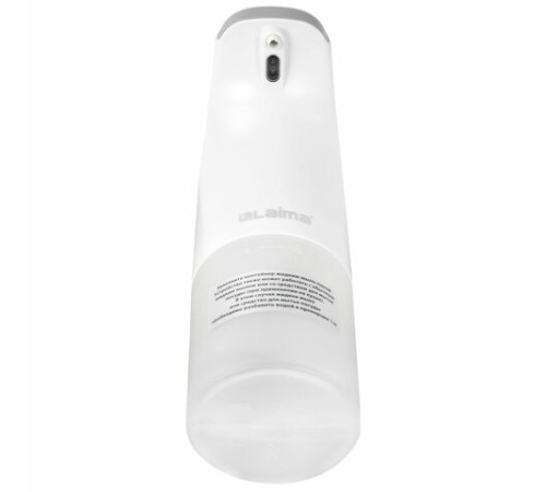 Дозатор для мыла-пены СЕНСОРНЫЙ настольный LAIMA, НАЛИВНОЙ, 0,3 л, ABS-пластик, белый, 607324, X-5507F