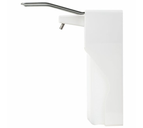 Дозатор локтевой для жидкого мыла и геля-антисептика, с еврофлаконом 1 л, LAIMA, ABS-пластик, 607325, X-2265