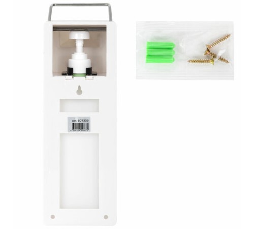 Дозатор локтевой для жидкого мыла и геля-антисептика, с еврофлаконом 1 л, LAIMA, ABS-пластик, 607325, X-2265