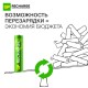 Батарейки аккумуляторные GP ReCharge Ni-Mh мизинчиковые КОМПЛЕКТ 2 шт., ААА (HR03) 400 mAh, 40AAAHCV, 40AAAHCV-2CRSB