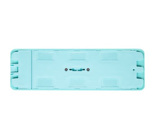 Швабра с отжимом и ведром 9л/7л двухкамерное, 3 насадки из микрофибры, рукоятка 130см, бирюзовый, Compact Mop, LAIMA, 607389