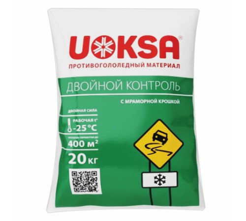 Реагент противогололёдный 20 кг UOKSA 