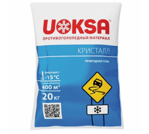 Реагент противогололёдный 20 кг UOKSA 
