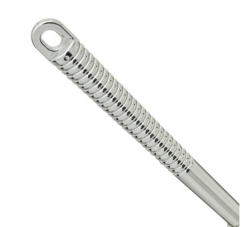 Ершик для унитаза с подставкой, маталл + пластик, хромированный, LAIMA, 607426