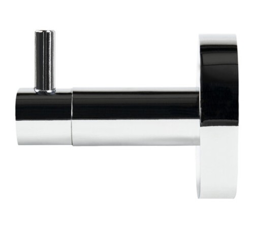 Крючок универсальный LAIMA, хромированный металл, крепление к стене, 607430