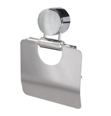 Держатель для туалетной бумаги LAIMA, хромированная сталь, крепление к стене, 607434