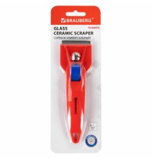 Скребок для любых поверхностей (стеклокерамика, стекло, плитка) BRAUBERG 