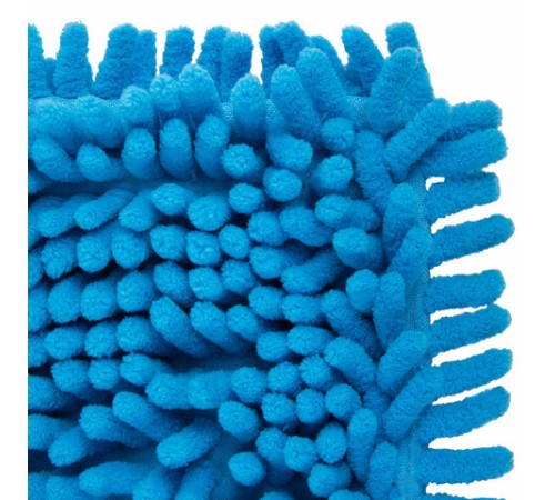 Насадка МОП 40 КОМПЛЕКТ 4 шт., УНИВЕРСАЛЬНАЯ для швабр 38-42 см (ТИП К), микрофибра букли/синель, LAIMA, 607460