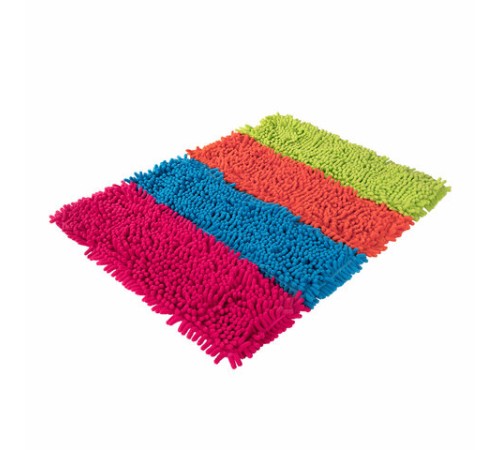 Насадка МОП 40 КОМПЛЕКТ 4 шт., УНИВЕРСАЛЬНАЯ для швабр 38-42 см (ТИП К), микрофибра букли/синель, LAIMA, 607460