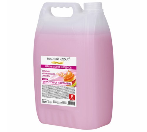 Мыло-крем жидкое, 5 л, ЗОЛОТОЙ ИДЕАЛ 