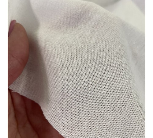 Полотно техническое БЯЗЬ ОТБЕЛЕННАЯ, рулон 1,5х50 м, плотность 120 (±5) г/м2, в пакете, LAIMA, 607521